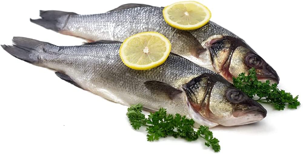 Whole Sea Bass (350g) - Serves 1 