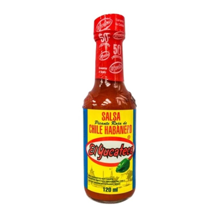 El Yucateco - Habanero Red Hot Sauce (120ml)