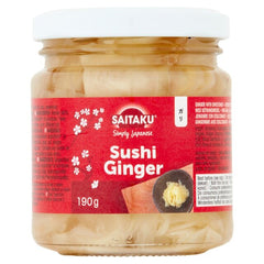 Saitaku Sushi Pickled Ginger (190g)