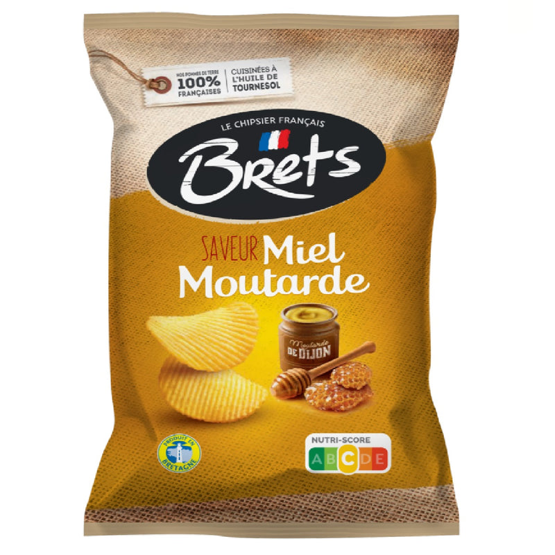 Brets Honey Mustard Potato Crisps 125g